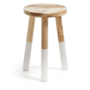 Rustic Round Side Stool
