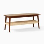 Wooden Entryway Bench