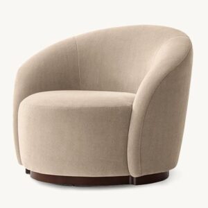 Swivel Barrel Armchair