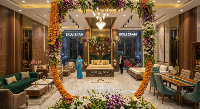 Exclusive Interior Walkthrough: MA4Z Luxe Furniture Shop, Civil Lines Azamgarh