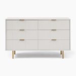 Fluted Chest of Drawers