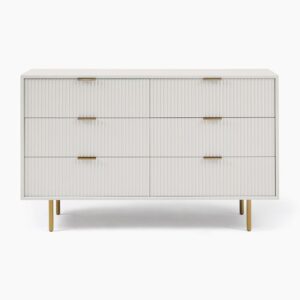 Fluted Chest of Drawers