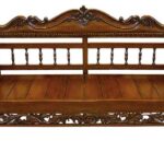 crafted Wooden Sofa