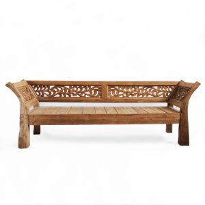 Wooden Carved Bench